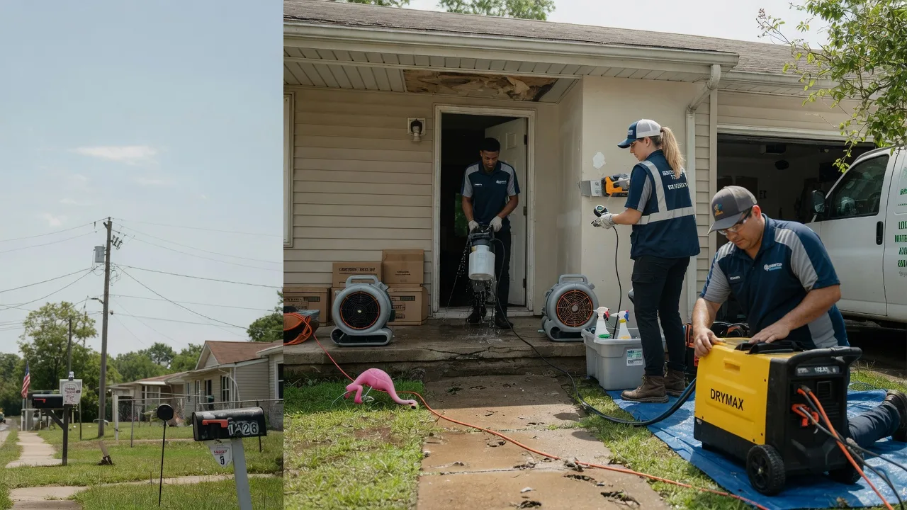 Storm Damage Water Removal in Bath Springs, TN near me